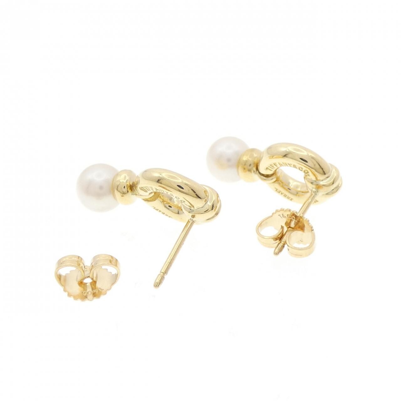 【ヴィンテージ】ティファニー アコヤパール ピアス 6mm