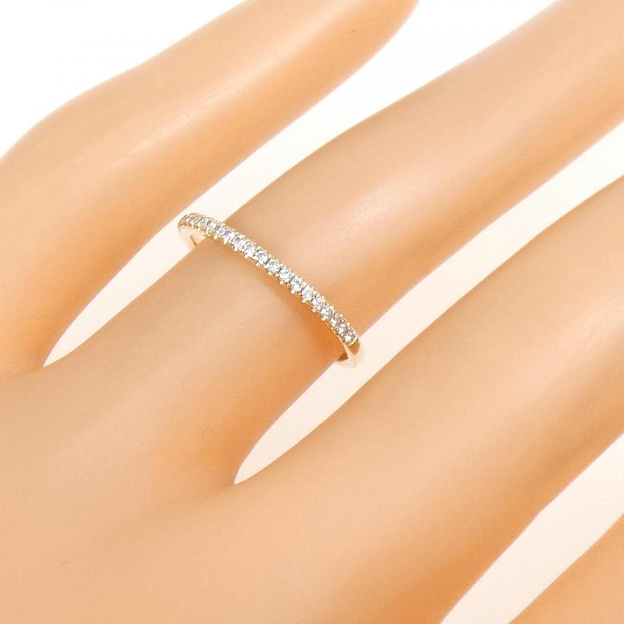 14KYG ダイヤモンド リング