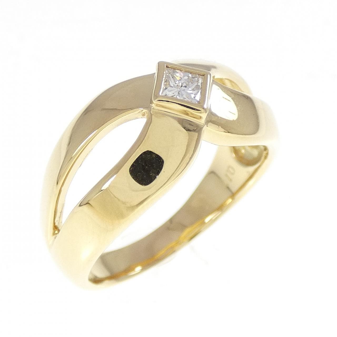 K18YG ダイヤモンド リング 0.17CT