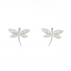 K18WG ダイヤモンド ピアス 0.22CT