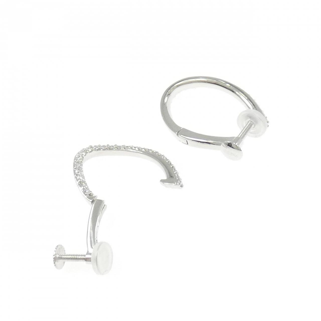 PT900 ダイヤモンド イヤリング 0.50CT