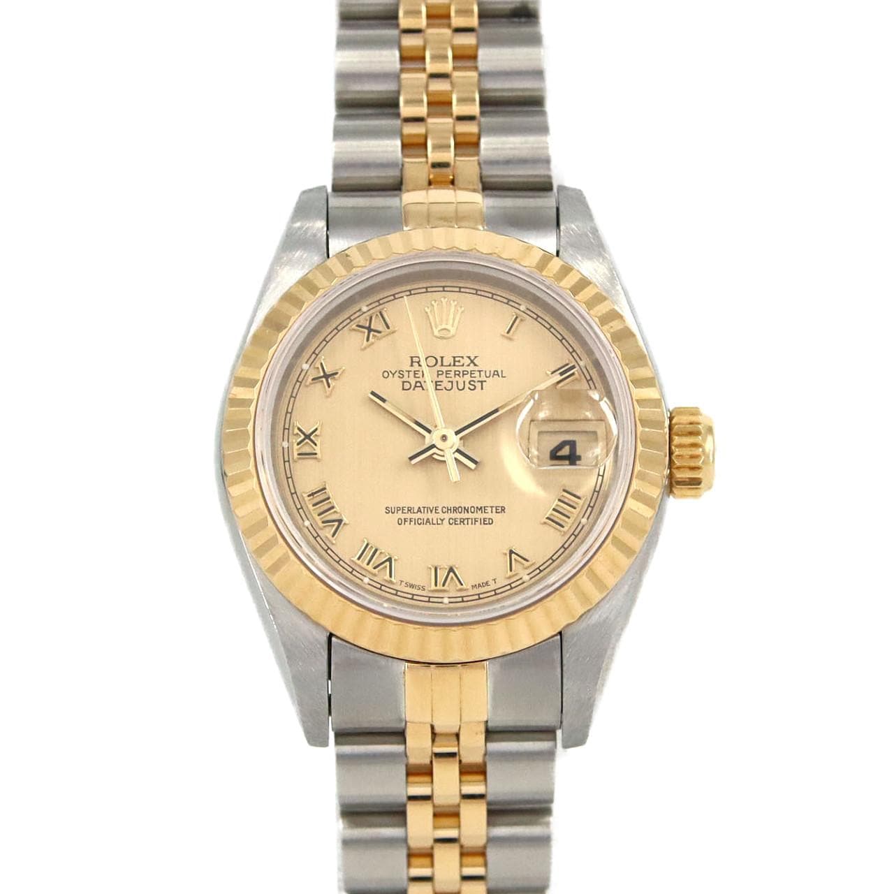 ロレックス デイトジャスト 69173 SSxYG 自動巻 S番