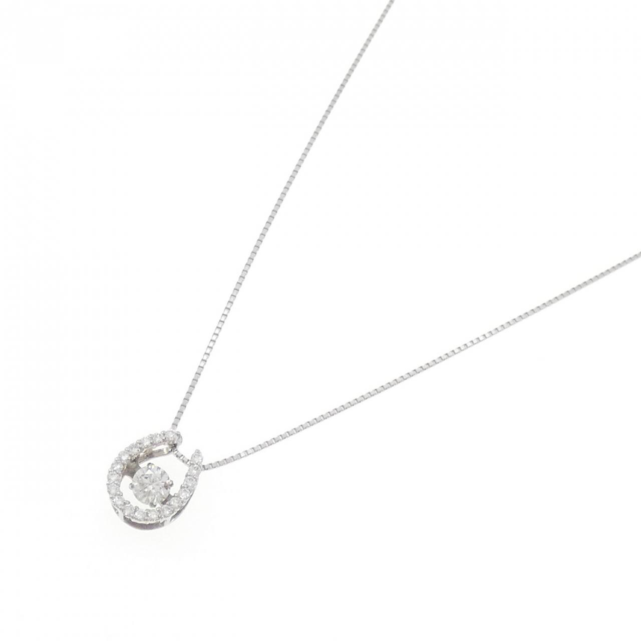 PT900/PT850 ダイヤモンド ネックレス 0.330CT