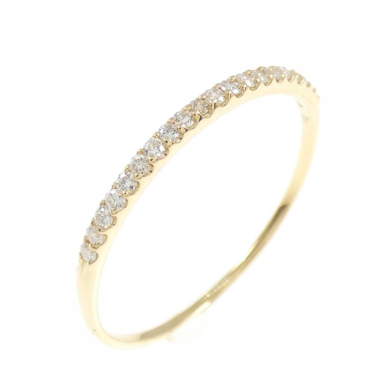 【リメイク】K18YG ダイヤモンド リング 0.10CT