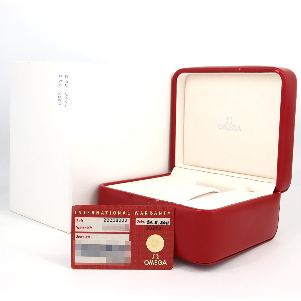 オメガ シーマスタープロ･コーアクシャル 2220.80 SS 自動巻