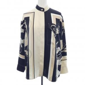 エルメス HERMES EX-LIBRIS 3E0607D7 ツイルレーヌ シャツ