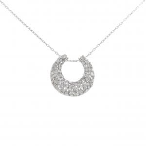 K18WG ダイヤモンド ネックレス 0.50CT