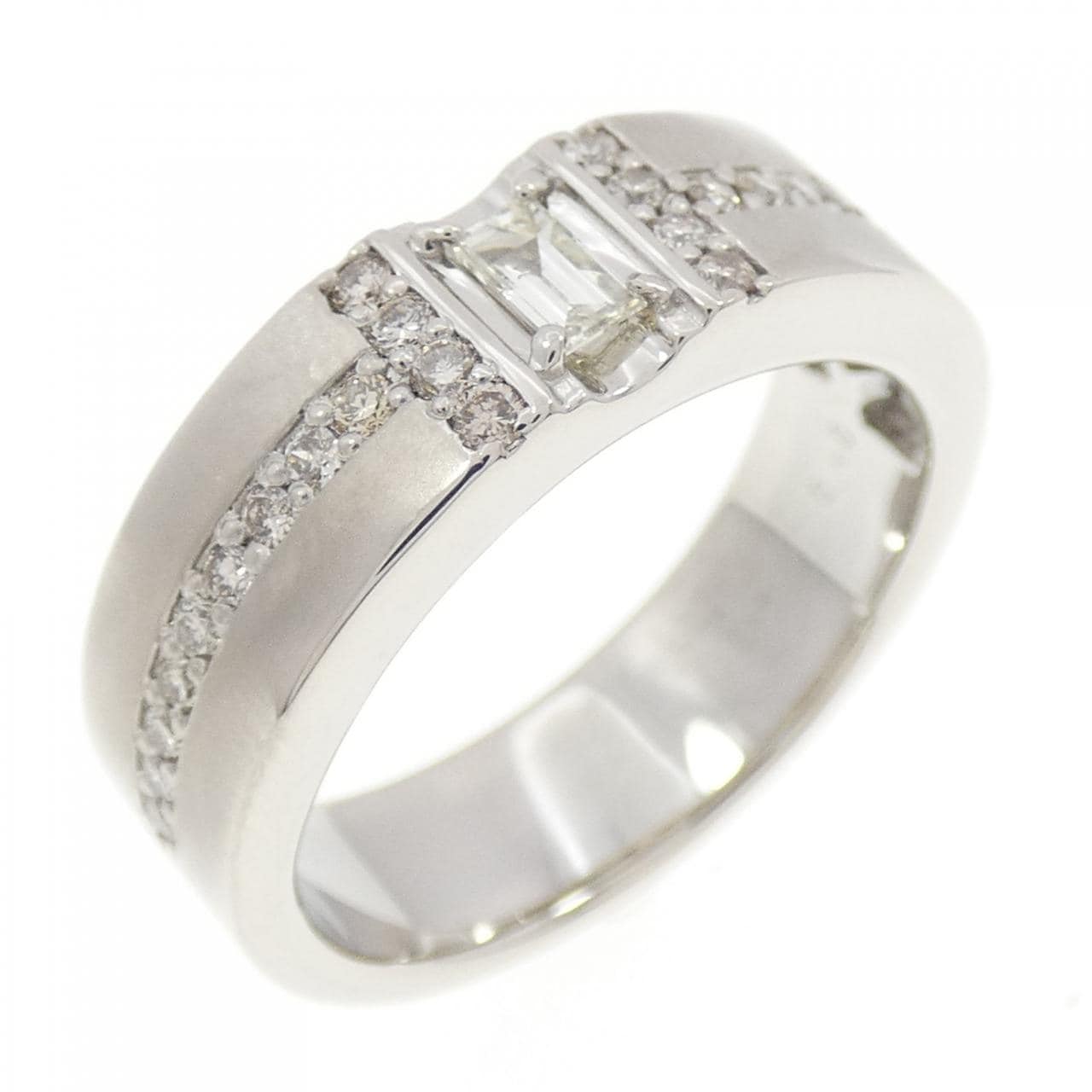 PT950 ダイヤモンド リング 0.40CT