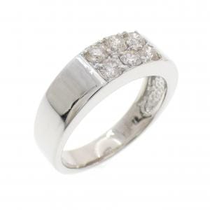 K18WG ダイヤモンド リング 0.51CT