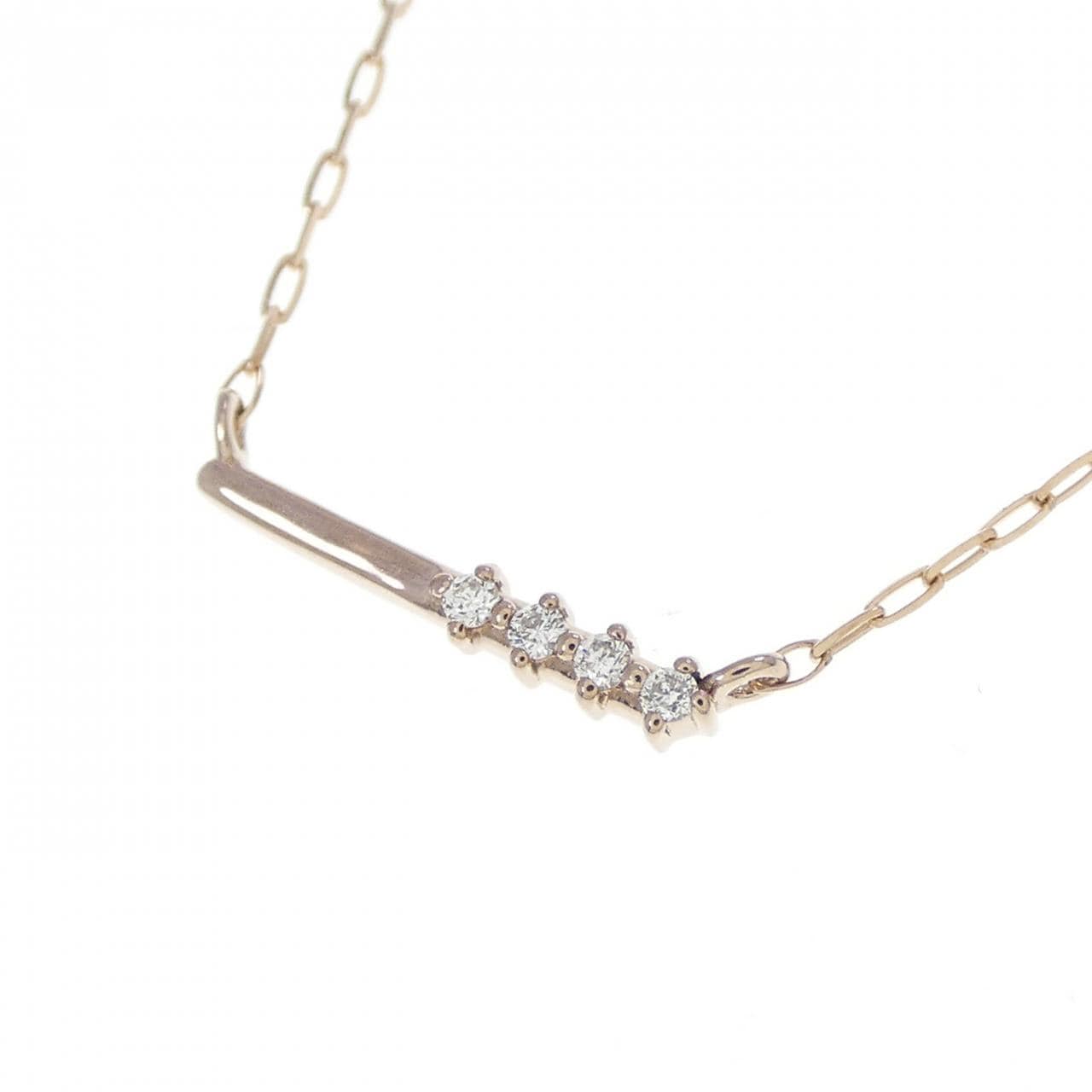 エテ ダイヤモンド ネックレス 0.01CT