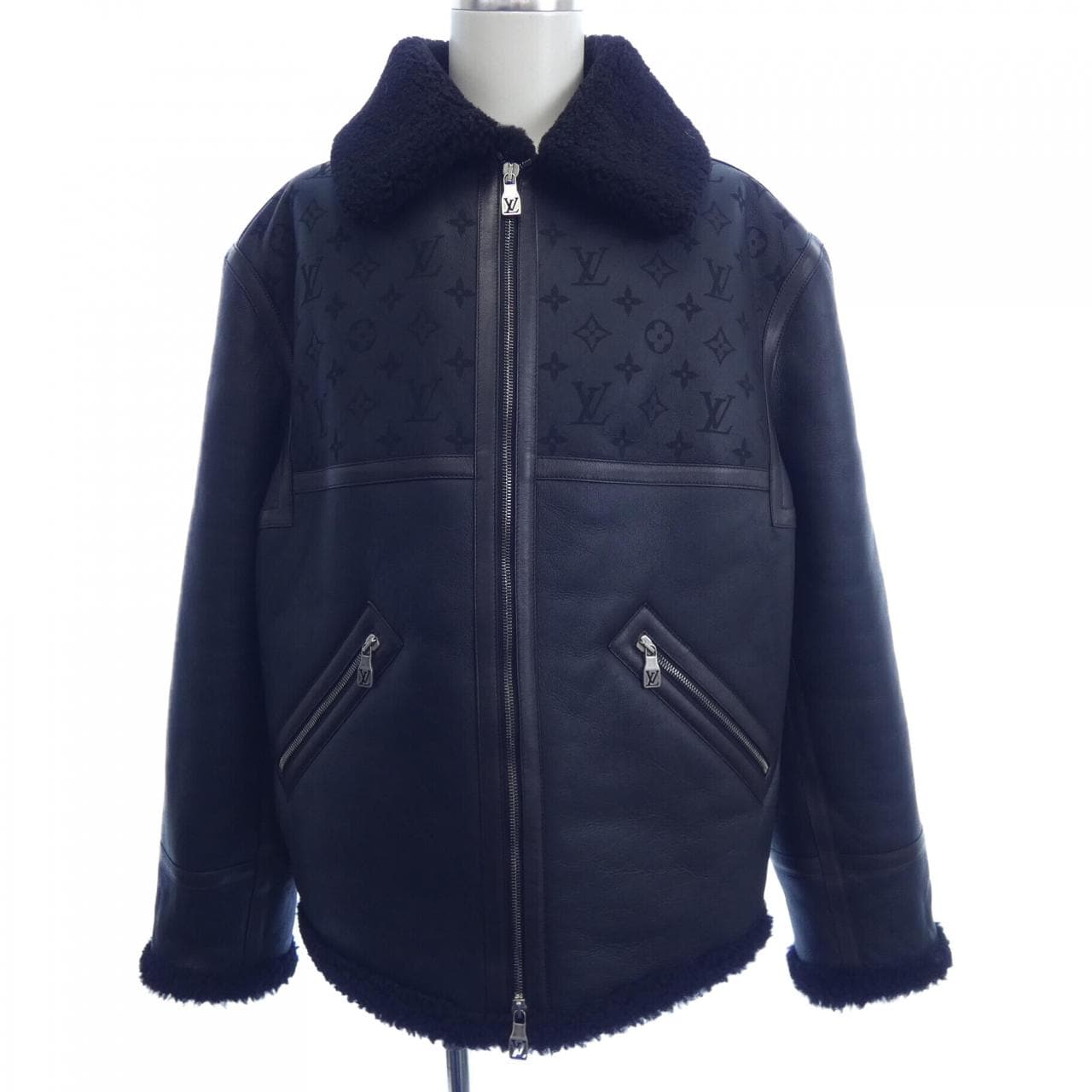 ルイヴィトン LOUIS VUITTON シアリングボンバルディア HSL40EQXL ムートンジャケット