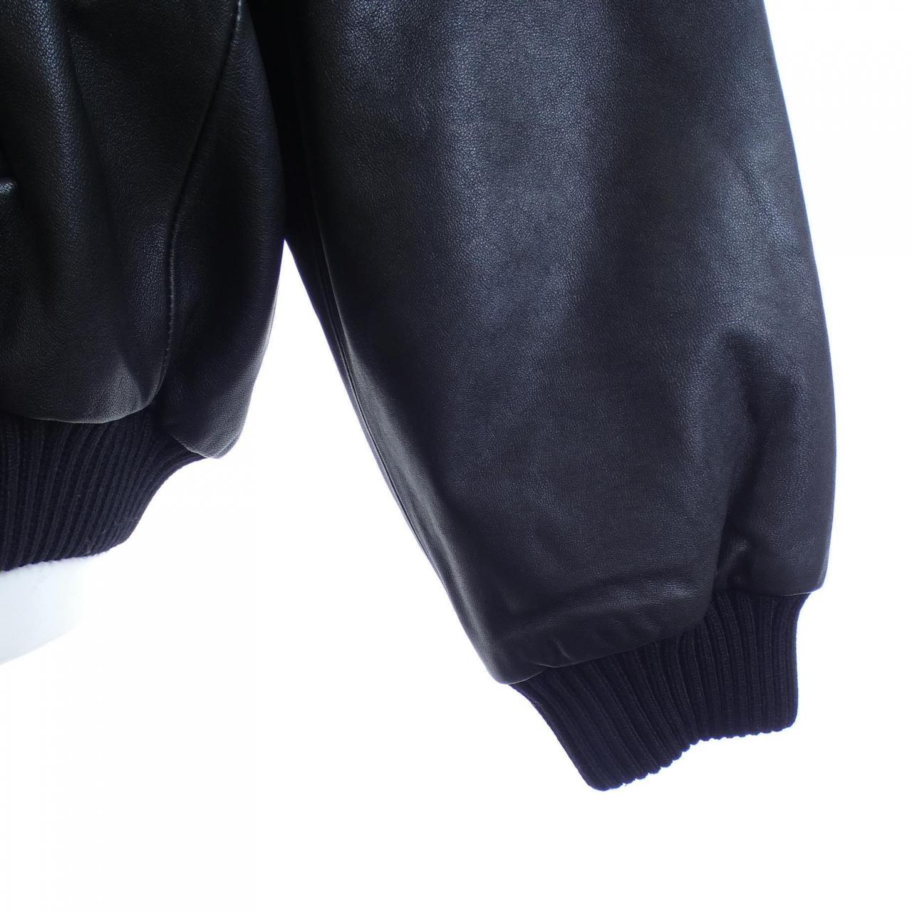 ミュウミュウ MIU MIU MIU MIU ロゴ MPV905 SOOO 1420 レザージャケット