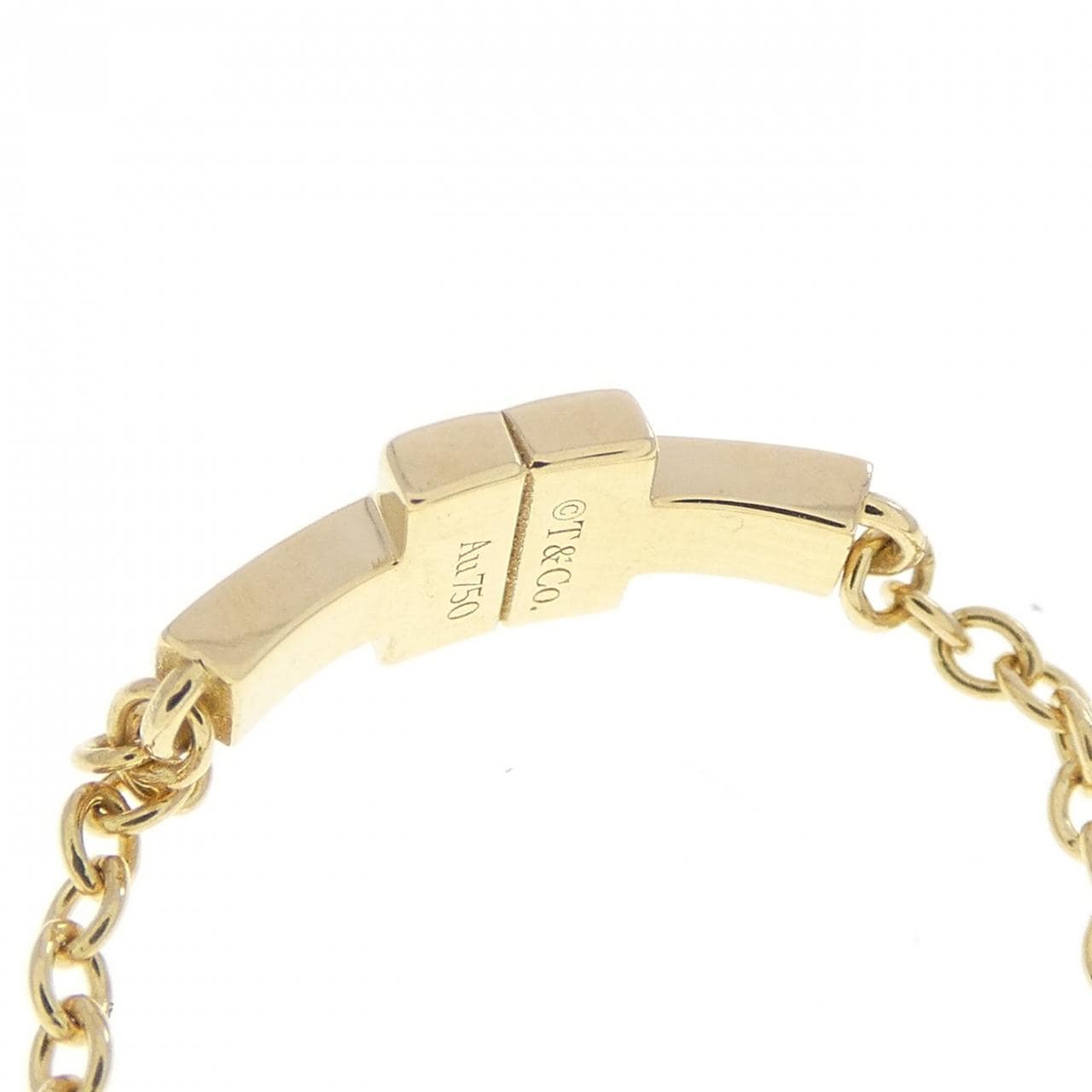 ティファニー トゥ チェーン リング