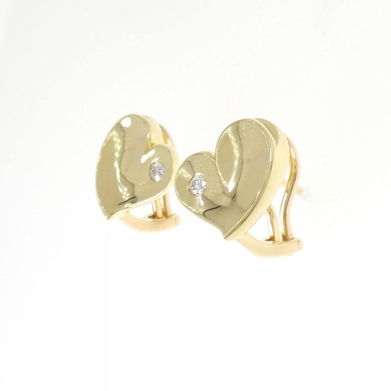 ミキモト ダイヤモンド ピアス 0.08CT