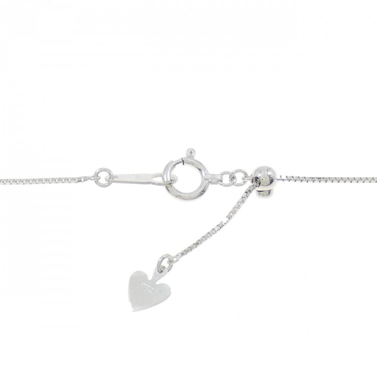 K18WG ダイヤモンド ネックレス 0.51CT