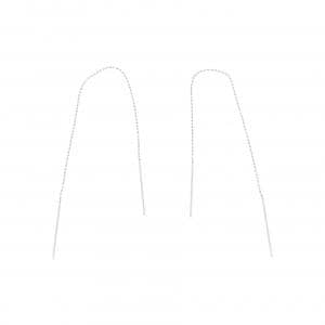 4゜C K18WG ピアス