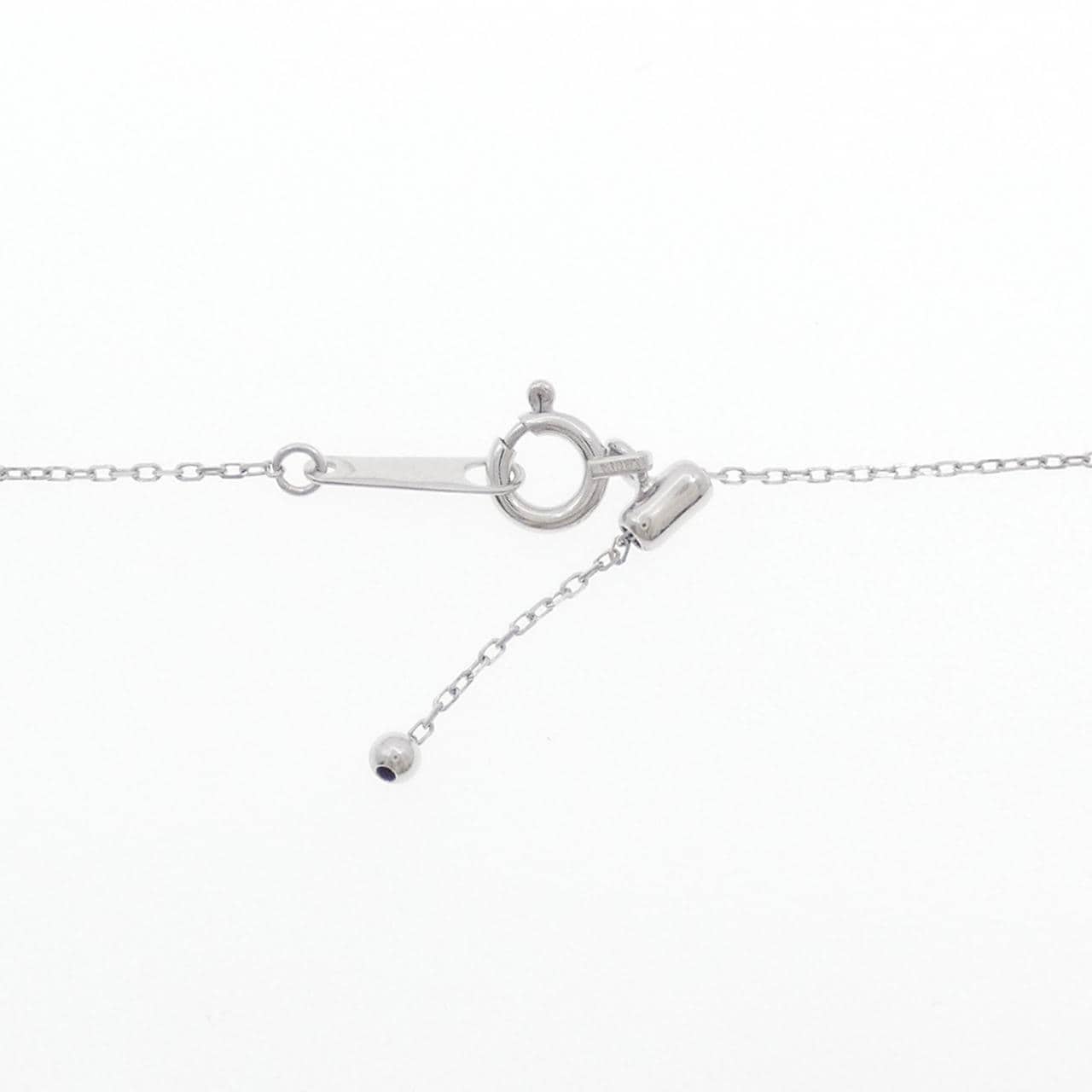 K18WG ダイヤモンド ネックレス 0.57CT