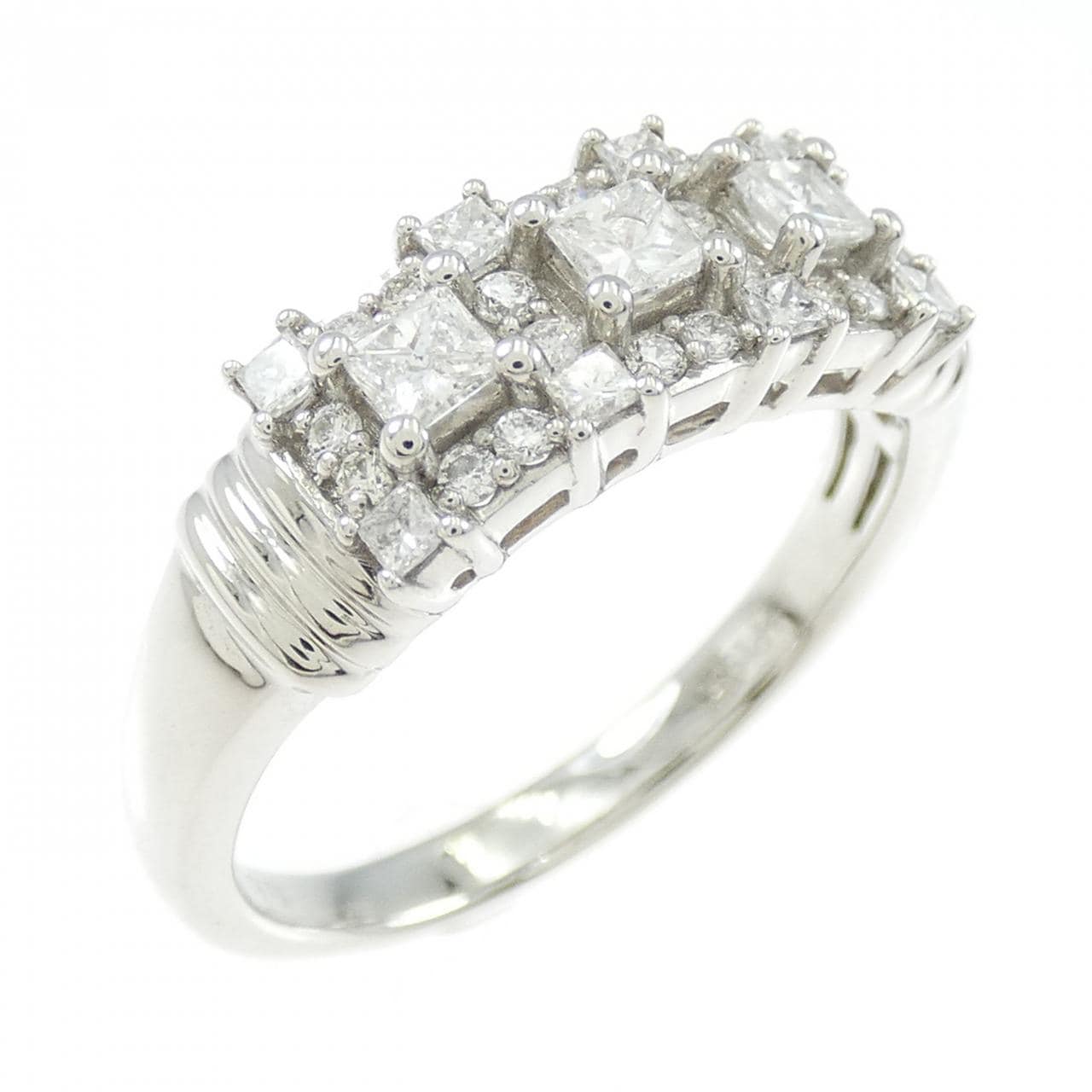 PT950 ダイヤモンド リング 0.60CT
