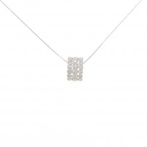K18WG ダイヤモンド ネックレス 0.71CT