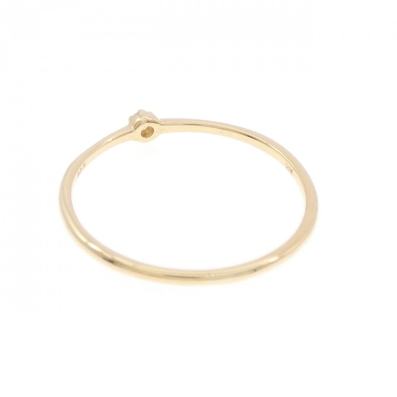 【リメイク】K18YG ダイヤモンド リング 0.03CT