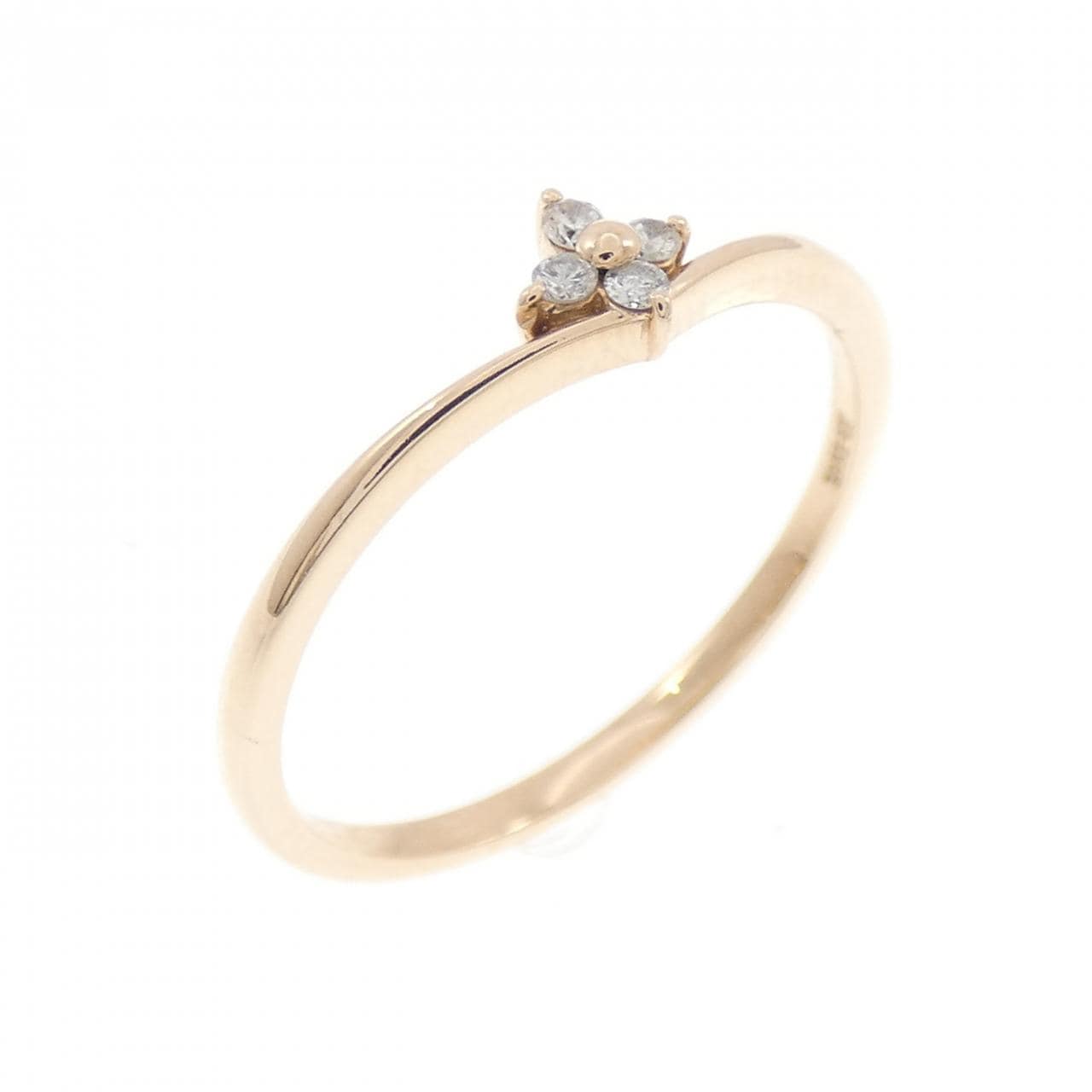 K10PG ダイヤモンド リング 0.04CT