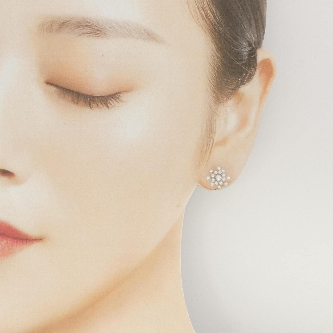 スタージュエリー ダイヤモンド ピアス 0.22CT