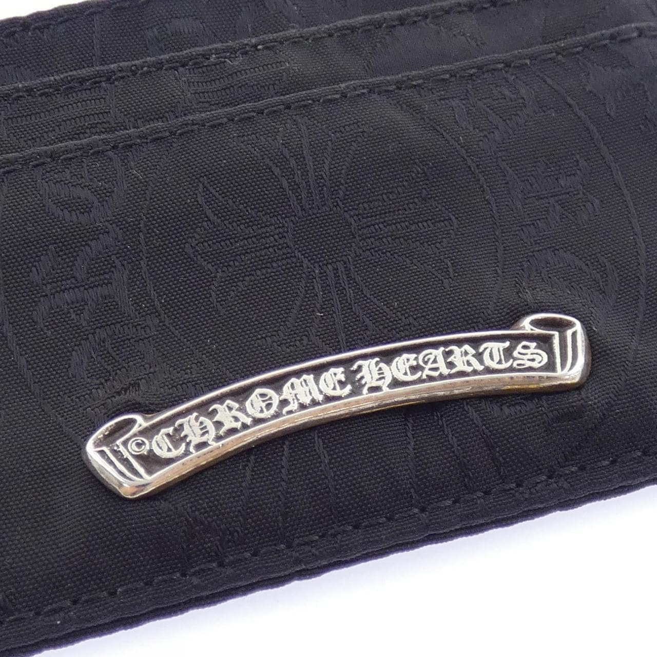 クロムハーツ CHROME HEARTS DOUBLE SIDE MULTI MOTIF CARD CASE