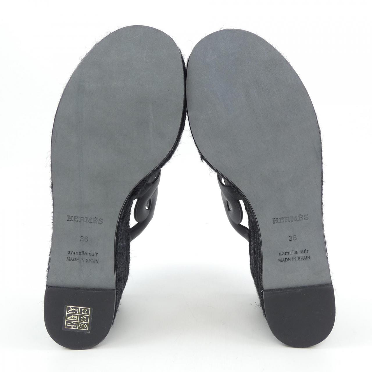 エルメス HERMES イテア30 ITHEA30　シェーヌダンクル 241230Z サンダル