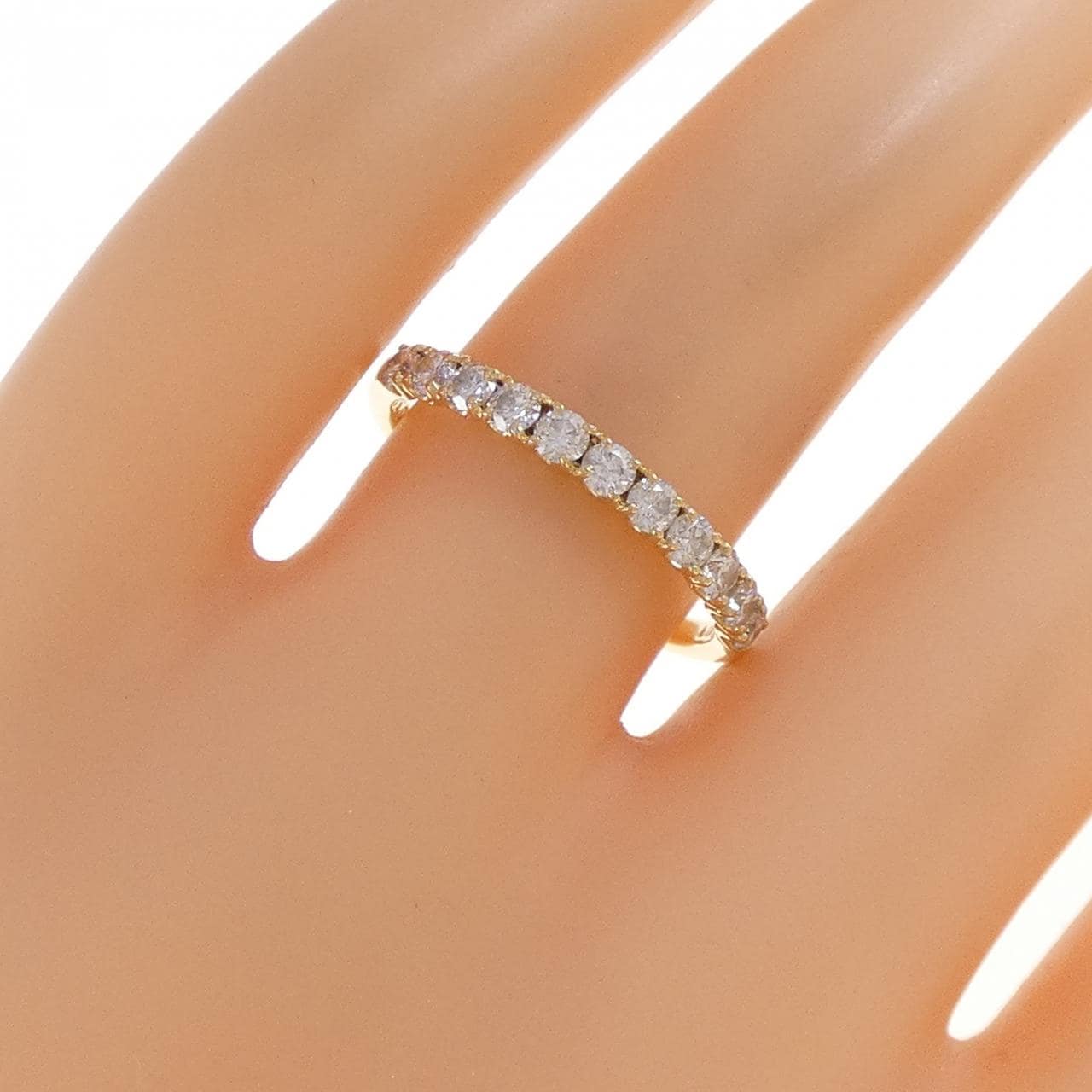 K18YG ダイヤモンド リング 0.50CT