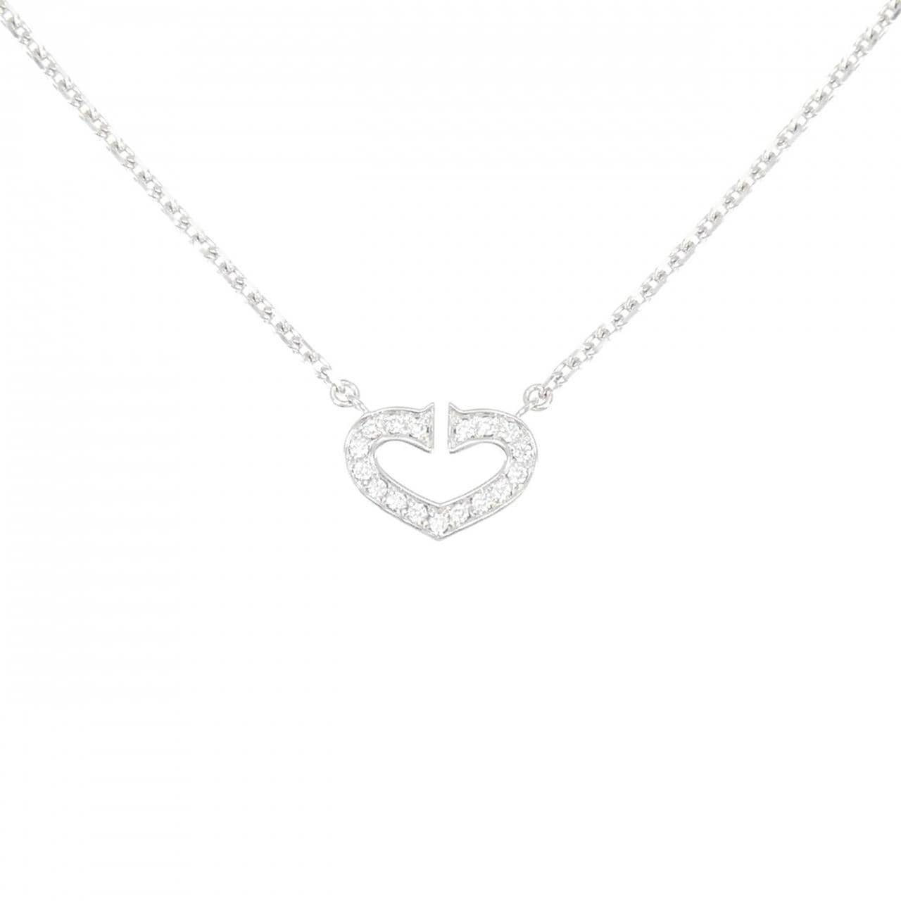 Cartier C heart项链
