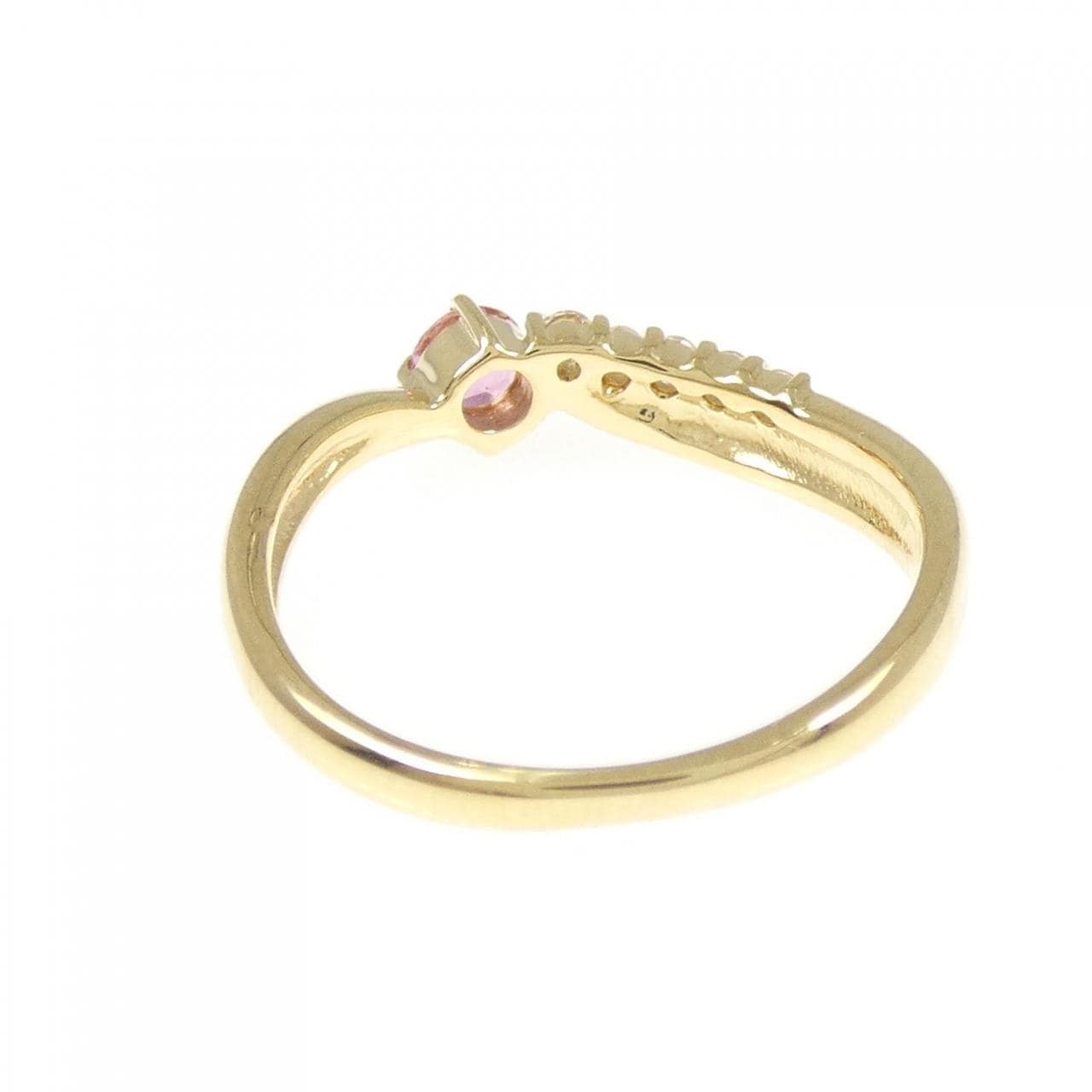 K18YG トルマリン リング