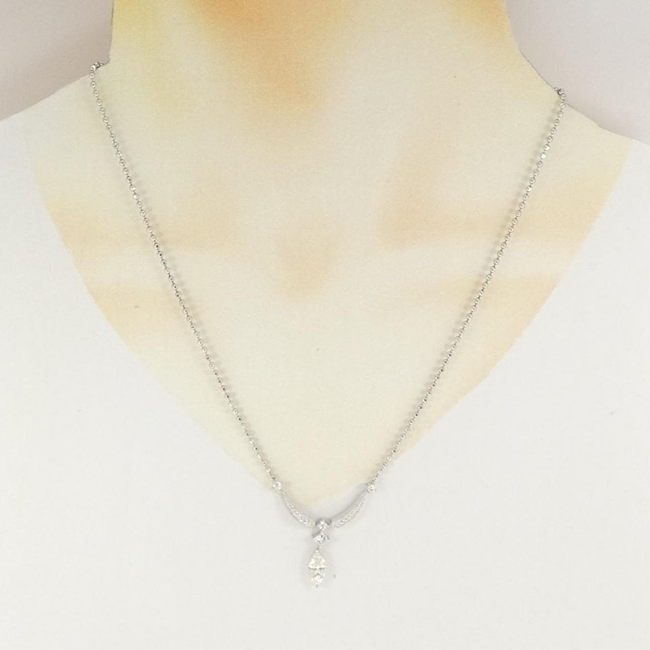 PT900/PT850 ダイヤモンド ネックレス 0.795CT