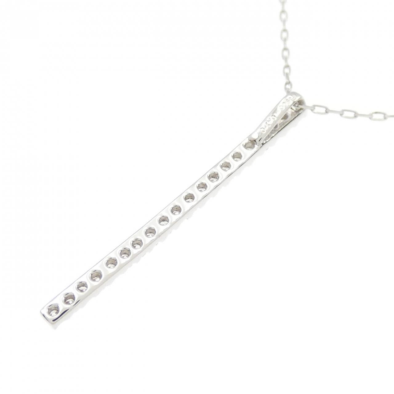 [BRAND NEW] PT Diamond Necklace 0.10CT