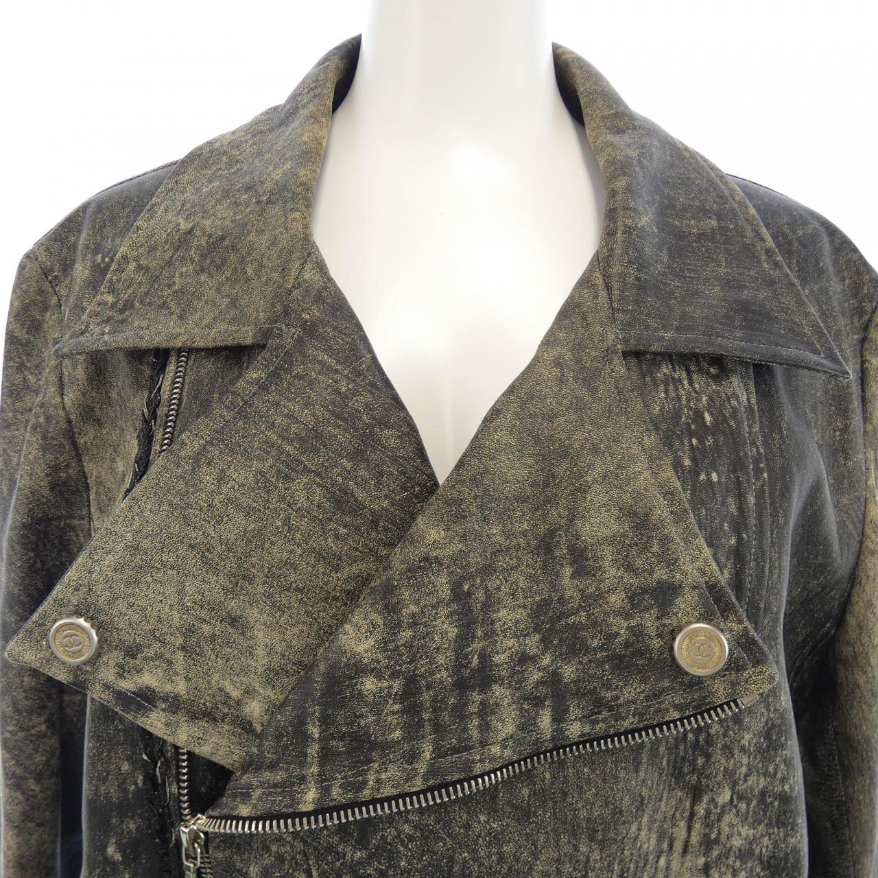 シャネル CHANEL P28729C00006 06P レザージャケット