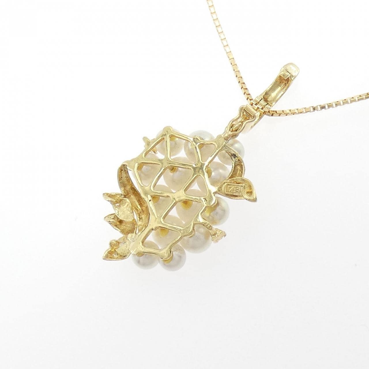 K18YG アコヤパール ネックレス