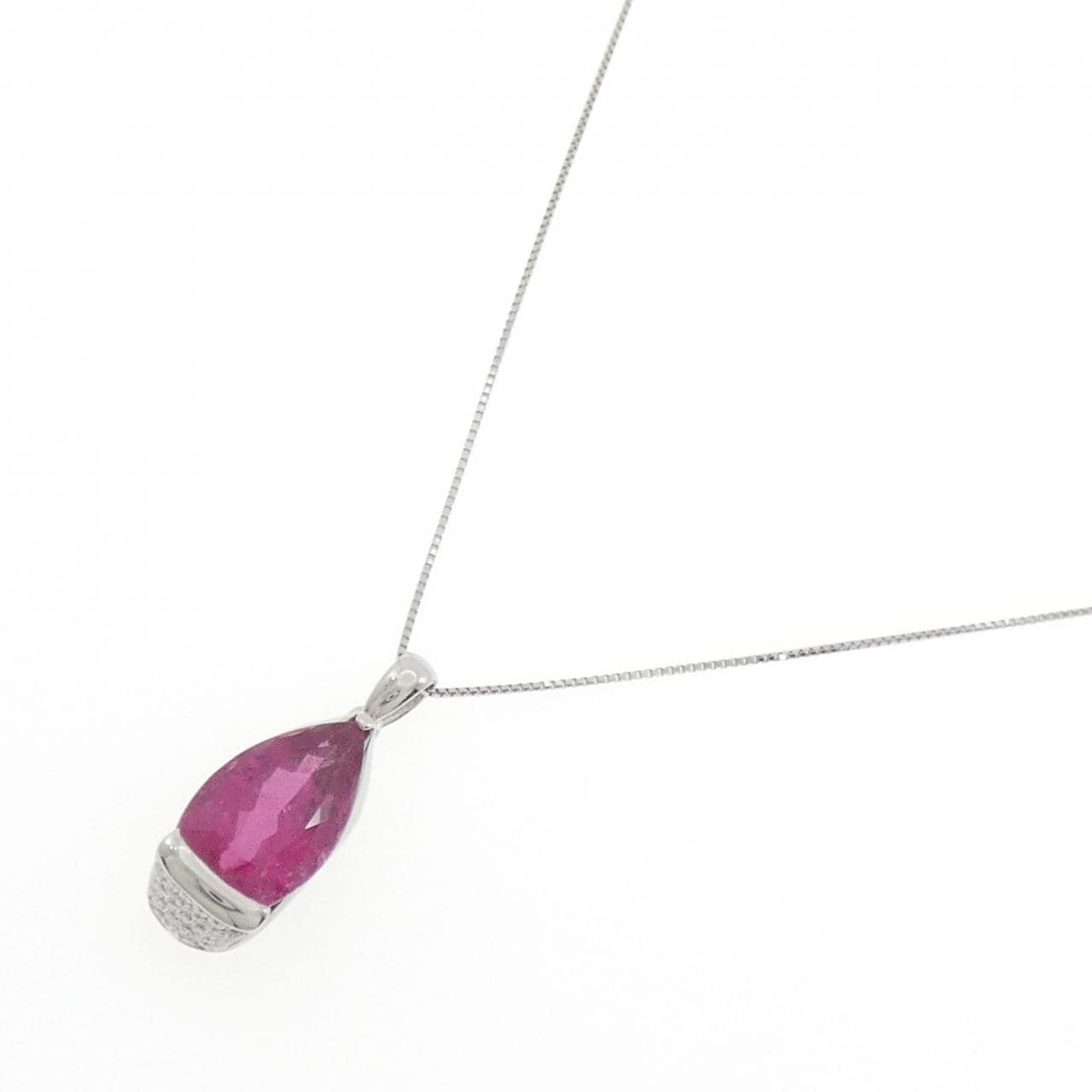 PT900/PT850 トルマリン ネックレス 9.44CT