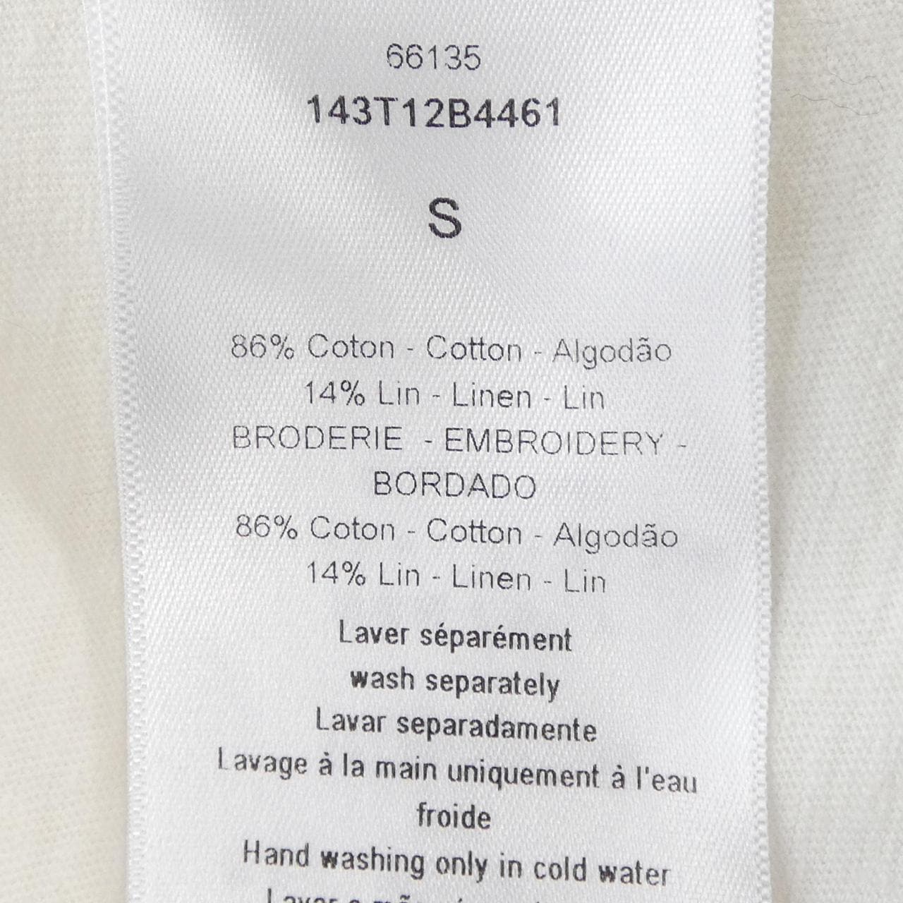 クリスチャンディオール CHRISTIAN DIOR 143T12B4461 Tシャツ