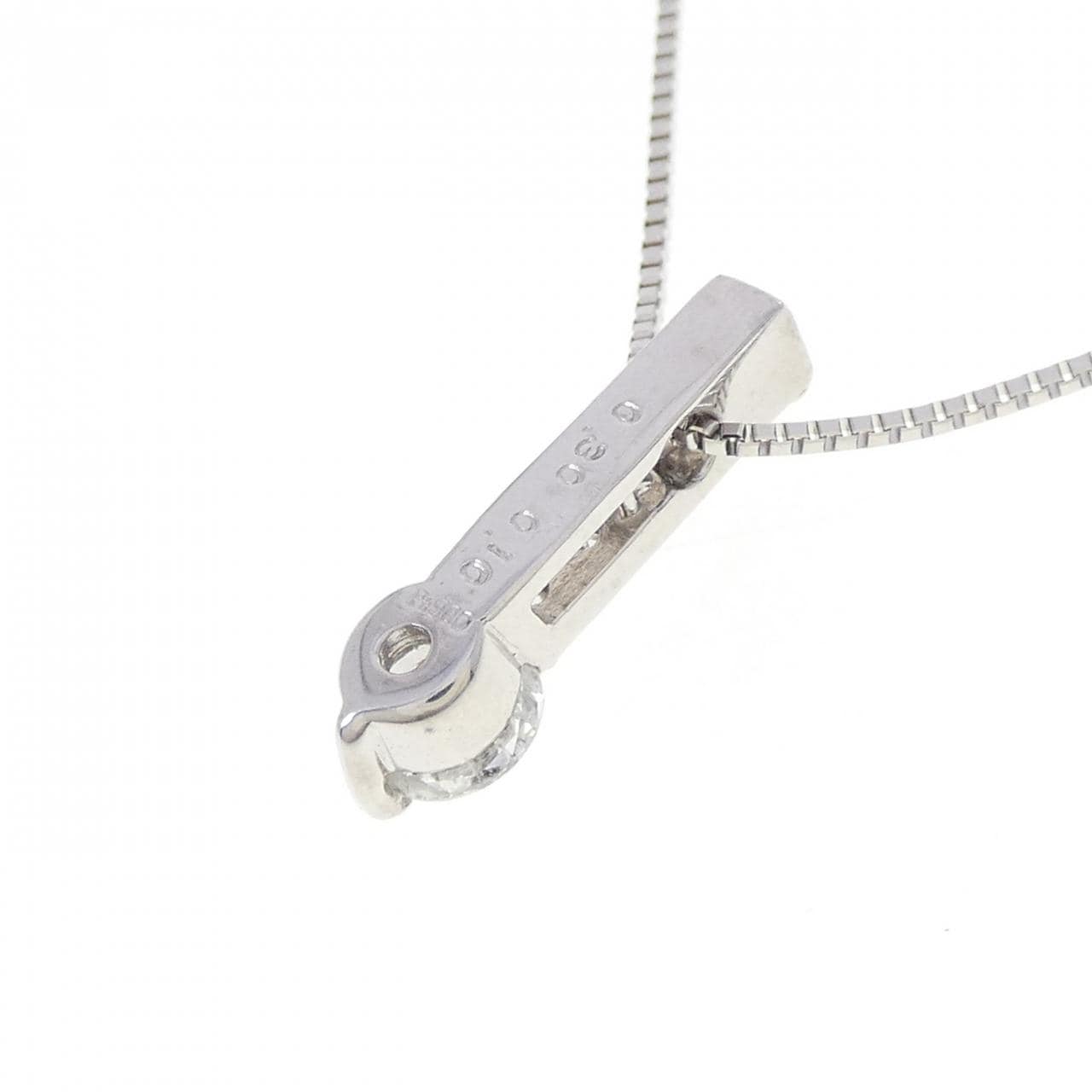 PT900/PT850 ダイヤモンド ネックレス 0.30CT