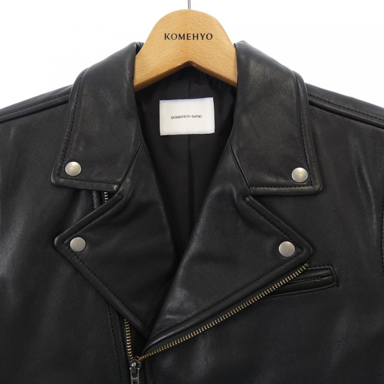 DOMENICO+SAVIO Leather jacket