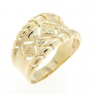 K18YG ダイヤモンド リング 0.05CT