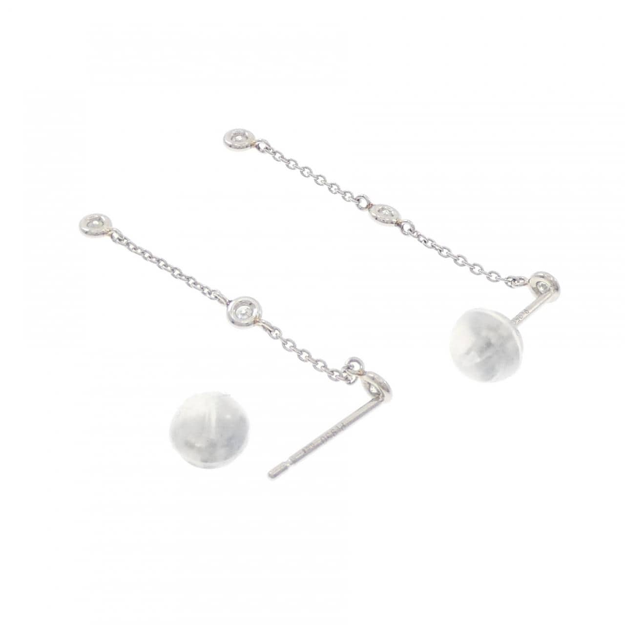 PT950/PT900 ダイヤモンド ピアス 0.08CT