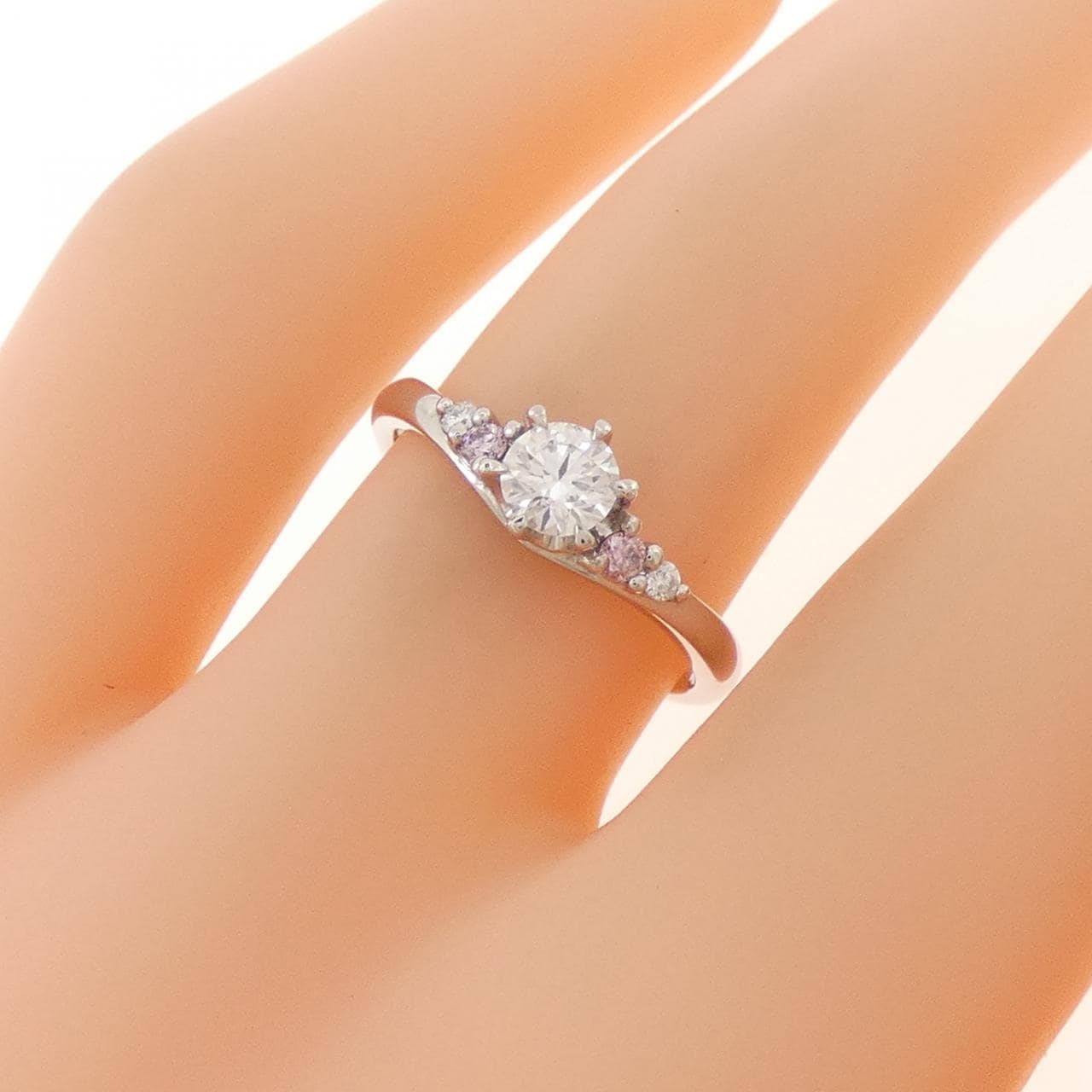 PT900 ダイヤモンド リング 0.273CT D VS1 EXT H＆C