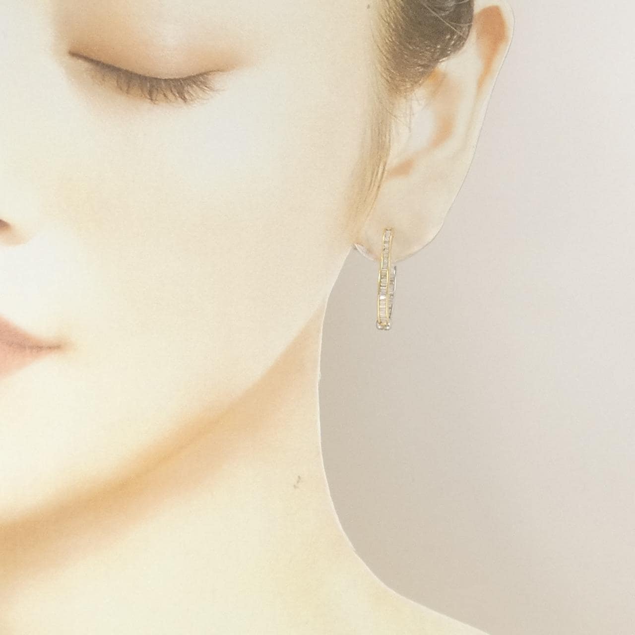 ジーエスティービー ダイヤモンド イヤリング 0.50CT