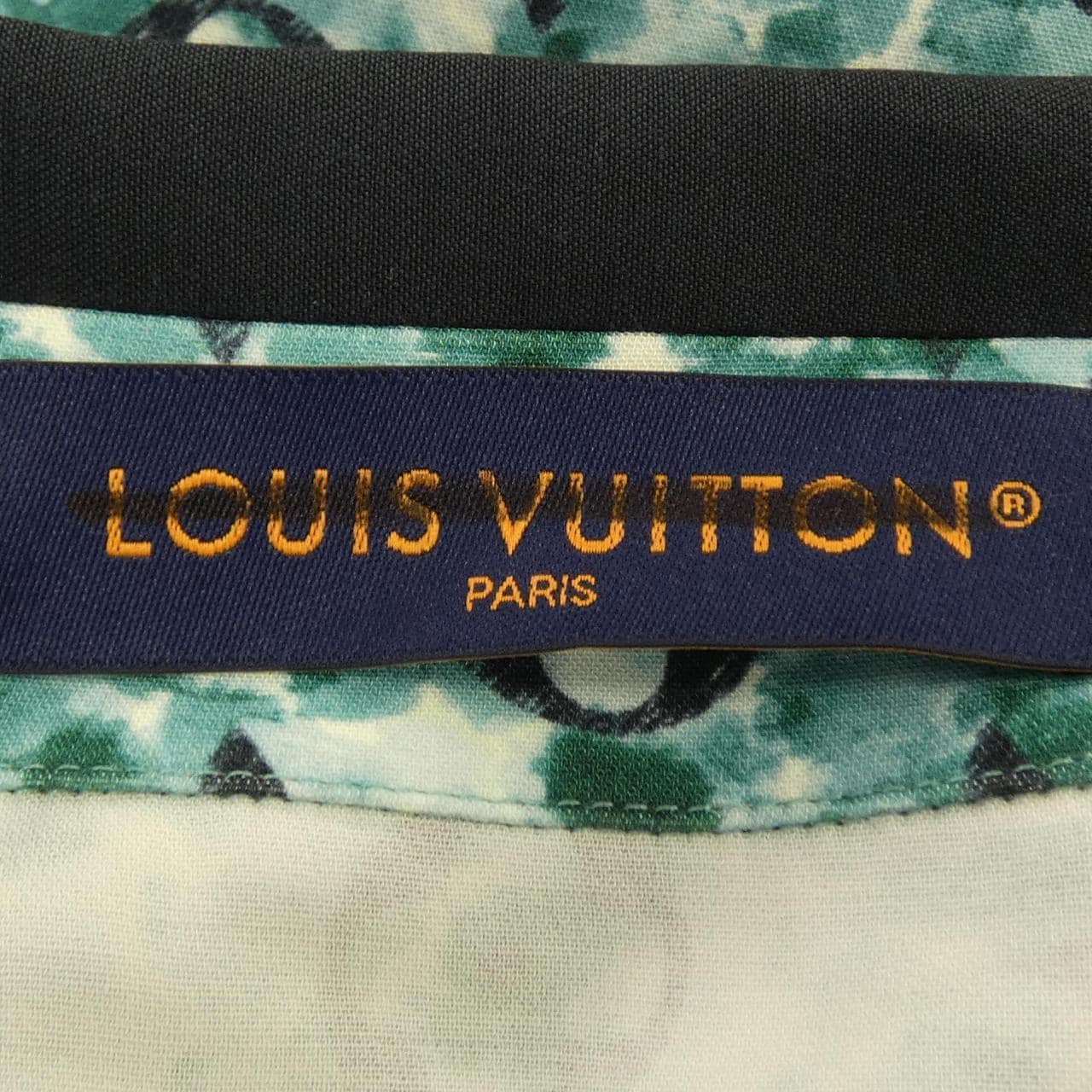 ルイヴィトン LOUIS VUITTON モノグラムクレープショートスリーブシャツ HPS25WZR1 S／Sシャツ