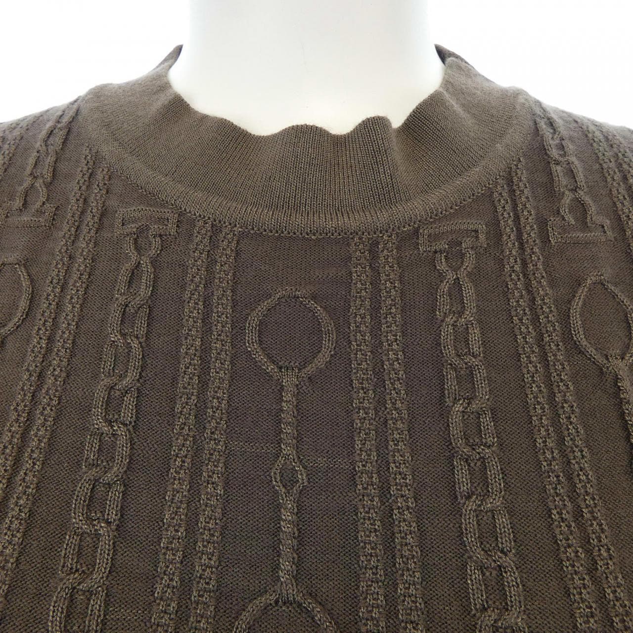 エルメス HERMES EFFET KALEIDOSCOPE 4H2666DG ニット