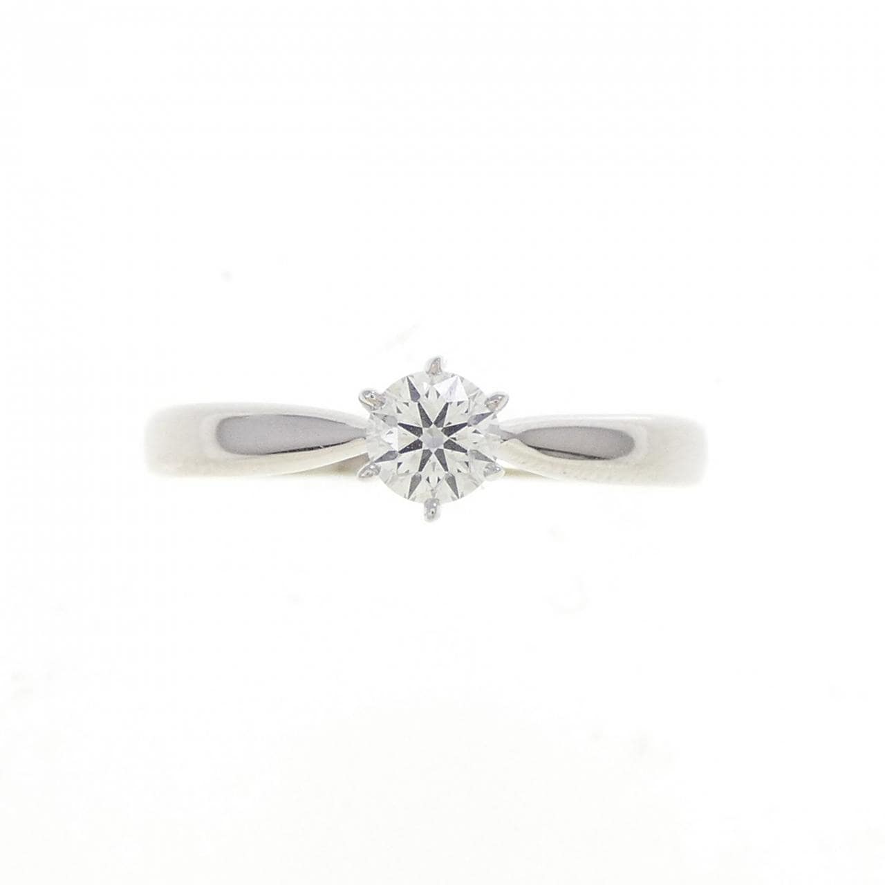 タサキ ピアチェーレ ソリティア リング 0.21CT D VS1 3EXT