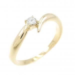 K18YG ダイヤモンド リング 0.07CT