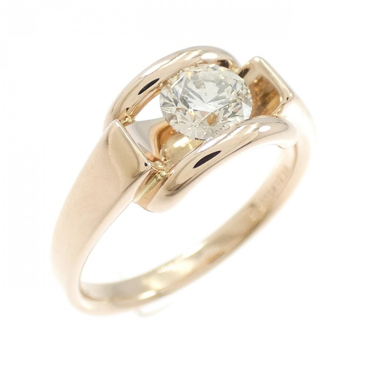 K18PG ダイヤモンド リング 0.559CT