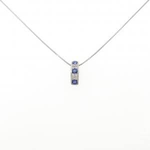 PT900/PT850 サファイヤ ネックレス 0.926CT