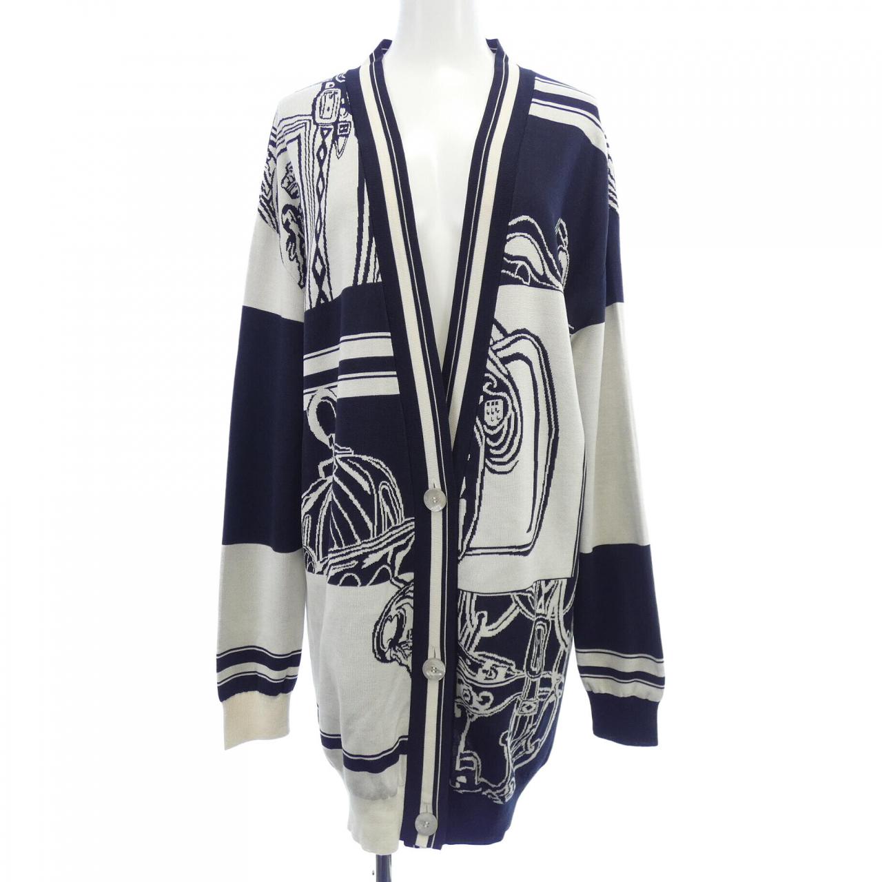 エルメス HERMES EN DESORDRE FINESSE BRIDE DE GALA 4E2727D6 カーディガン